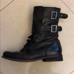 All Saints Combat Boots